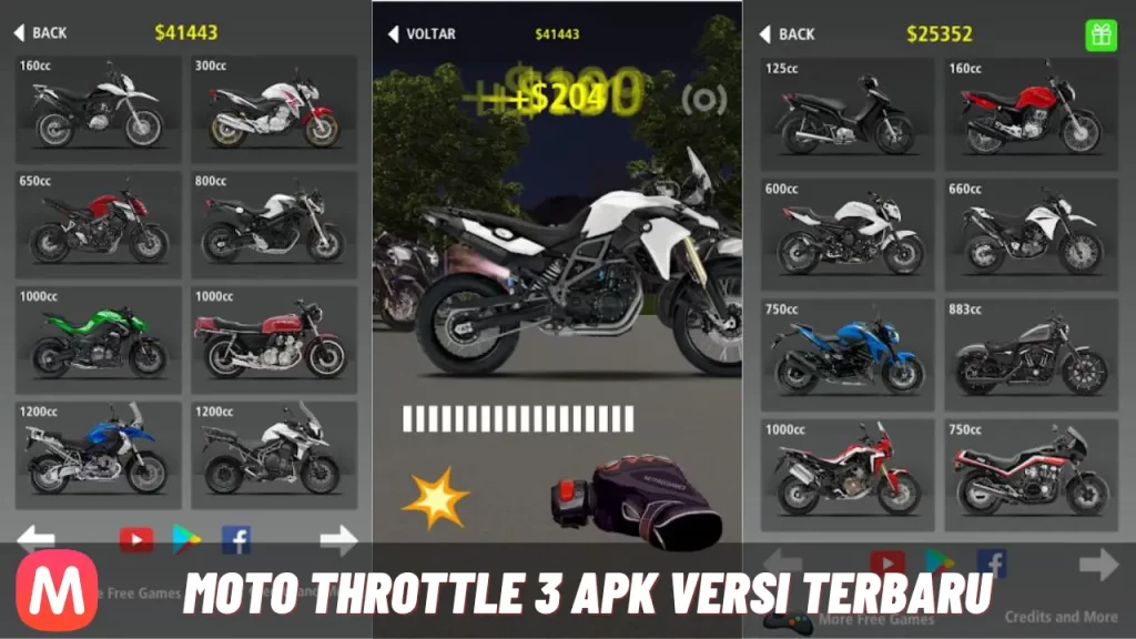 Moto Throttle 3 Versi Terbaru